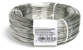 Aluminiumdraad 1 kg 1,5mm 212m nieuwe dikte Aluminiumdraad