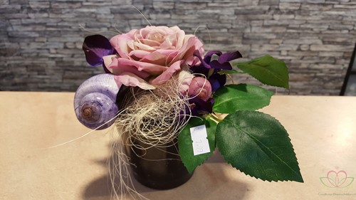Roos BEAUTY Mauve Roos knop