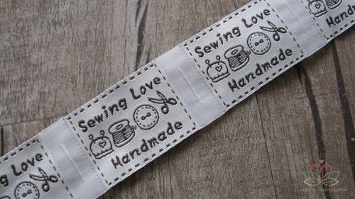 Lint Labels Sewing Love Handmade 25 labels labels