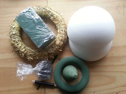Kerstpakket hobby en bloemschikken Bloemschikken basis 25 startpakket