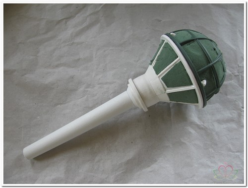 Bridy flex / 7cm. Bruidsboekethouder oase voor verse bloemen bridy