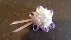 Actie Polscorsage elastisch White light purple/ Lila Polscorsage KLaar