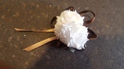 Actie Polscorsage elastisch White DEEP coffee Polscorsage KLaar