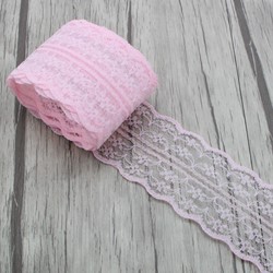 Budget Lint Kant Zalm +/-45mm 5 yard Kant 45 mm