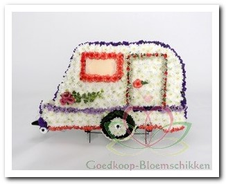 Caravan steekschuimvorm B-keus Letop niet voor verse bloemen, zie omschrijving