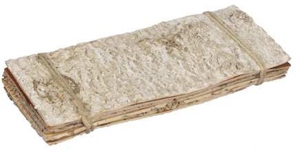 Berkenschors White 30*12cm. / 6 stuks Berkenschors 30