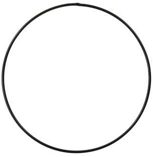 Metalen Ring 30 cm Zwart   Ideaal voor Workshops en Demonstraties