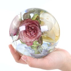 Siliconenmal Bol Bal Rond 80 mm / per stuk voor Epoxy Resin, Zeep, Kaarsen excl decoraties