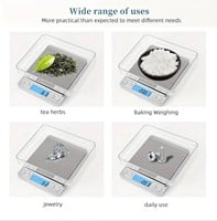Weegschaal Microweegscchaal voor bv Epoxy 500g 0.01g precisieweegschaal keuken, post,voedsel -3
