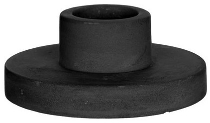 Kaarsenstandaard MAT Zwart kaarsenstandaard/ stuk h.3 Ø7 cm
