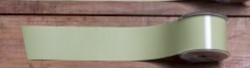 Kraftpapier Eco 70mm rol 50 meter Zachtgroen  Papier Lint voor Lintprinters