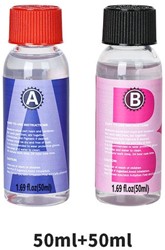 Epoxy Giethars A en B 1:1   50+50ml Clear Epoxy Resin Crystal Clear Art Resin