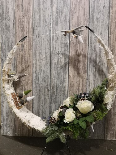 Frame Moon, 40 cm. DOOS 24st terug zomer 2025 Nog wel voorraad 50cm ongelakt ook als eiframe te gebruiken
