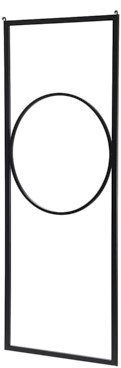 Frame rechthoek met cirkel Frame hanging 'Sun' +cirkel 115cm Hangend