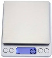 Weegschaal Microweegscchaal voor bv Epoxy 500g 0.01g precisieweegschaal keuken, post,voedsel 
