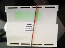 Geleider voor 4 linten van 19mm  voor lintprinters