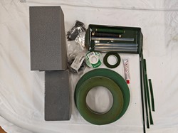 Kerstpakket hobby en bloemschikken Bloemschikken basis 45 startpakket