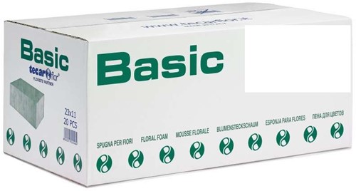 Aanbieding Steekschuim  Basic grote blokken / doos 20 23 x 11 x 8 cm  Supergrote doos