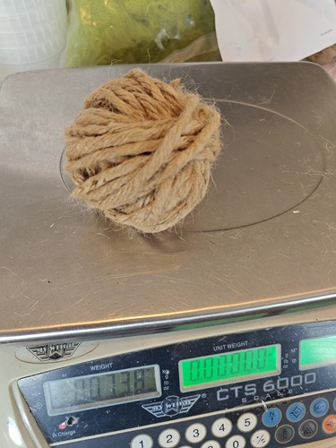 Jute dik 6 dr 6 mm +/- 10 m NATUREL SCHTT Jute dik 6 dr 6mm