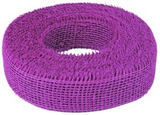 Jute band Juteband Jutte LilaPaars rol 40 meter 5 cm breed Jute band lila Paars