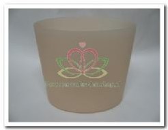 Konische Rose vaas/pot Konische Rose v