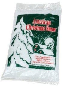 Kunstsneeuw poedersneeuw zak 4 Liter 280 gr Kunstsneeuw Poeder