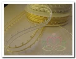 Lint Transparant Romantic  12 mm / rol 20m 