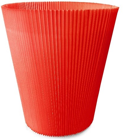 ZAK 100ST MANCHET 205 MM KLASSIEK  Rood Potcover