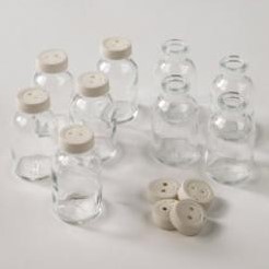 Medicijnflesjes gedopt  20 ml