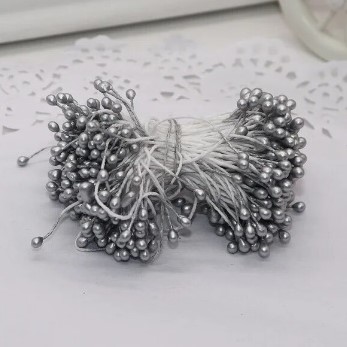 Meeldraad Meeldraden 3mm Zilver Pakje +/-  288st Meeldraden