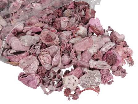 Drooggoedmix ROOD Natuurlijke materialen Heel veel voor weinig Potpourimix