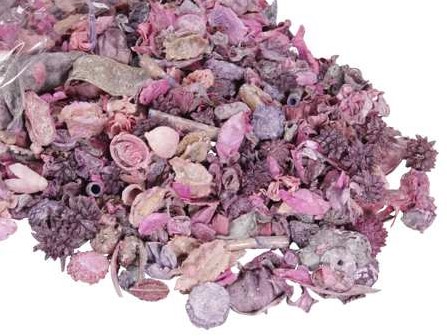 Drooggoedmix PINK Natuurlijke materialen Heel veel voor weinig Potpourimix