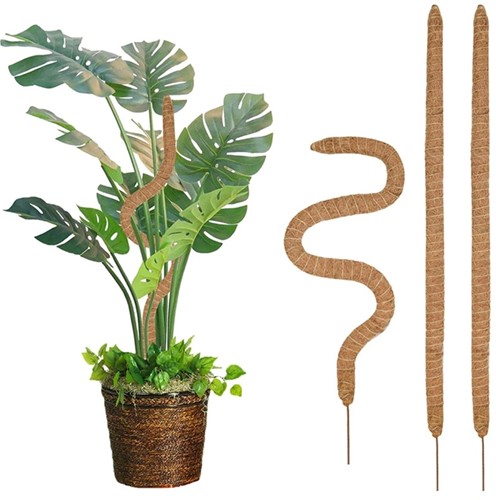 Mosstok Kokosstok Planten totem FLEX 90*4 cm Opbinden van planten