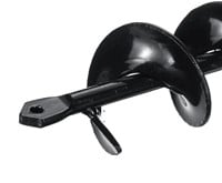 Plantenboor 8 cm dia 25 cm Lang boort 8cm dia, excl boormachine ;-)-3