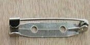 Corsagespeld Corsage speldjes PLAT +/- 10 st Platte corsagespeldjes