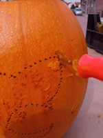  Pompoen uitsnijsetje setje om pompoen uit te snijden carvingkit  -3