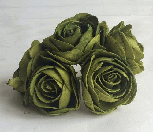 Ranonkels foam 6 cm. Green MosGroen DOOS 30 stuks Ranonkels van foam