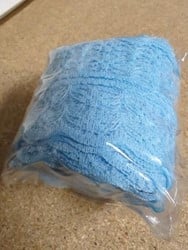 Budget Lint Kant Lichter Blauw +/-45mm 10 meter Baby Blauw kant 45 mm