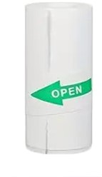 Thermische labels, Blanco Stickers Labels voor Thermal Labelprinters 57mm breed WIT/rol om zelf foto, tekst, afbeeldingen op te printen