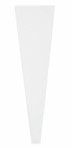 Hoes voor enkele bloem 65x13x3cm  +/-50 stuks transparant  Hoes voor enkele bloem Hzn 65x13x3cm OPP35