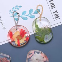 Siliconenmal ROND voor sieraden of sleutelhanger / st voor Epoxy Resin-2