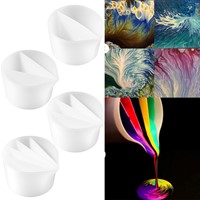 Siliconencup om Epoxy te mengen 5 vaks / st voor Epoxy Resin, Zeep, Kaarsen excl decoraties-3