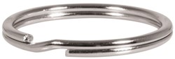 Sleutelring, 30mm ø, ZB-zak à 5stuks. platina Sleutelring, 30mm ø, ZB-z