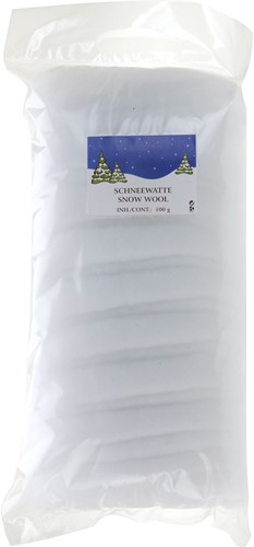 Sneeuwdeken vulmateriaal watten zigzag zak kerstdorp