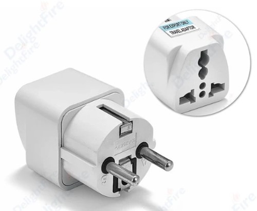 Reisadapter UK=> EU adapter reisadapter