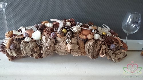 Cork wild plate Kurkschors stukken schors zak +/- 2.5 kilo grote zak kurkschors