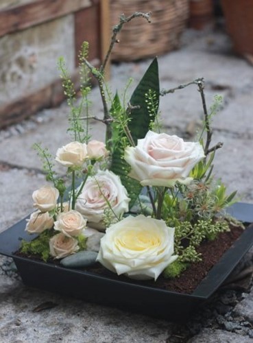 OASIS  TerraBrick™ Floral Media  11,43x11,45x5 cm 8 pcs voor binnen en buiten,  volledig composteerbaar designmedia