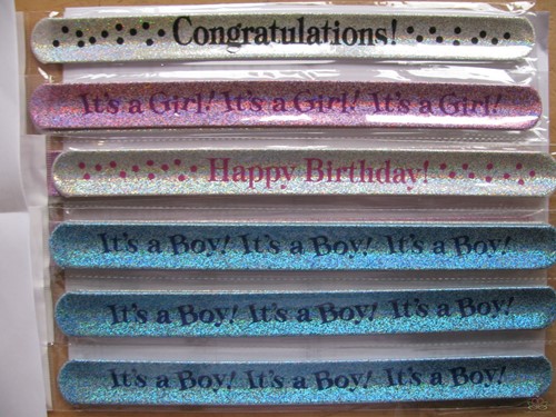 Vaas Snap Wrap Congratulations per stuk Vaas decoratie