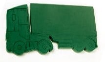 Foam Frame Vrachtwagen HGV Lorry oase voor verse bloemen Oasis Foam frame 88 x 44 cm