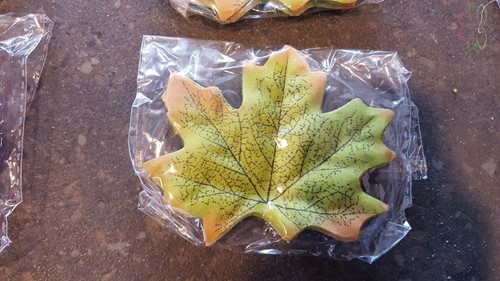Blad zijde Herfstblad Groen E Blad zijde blaad